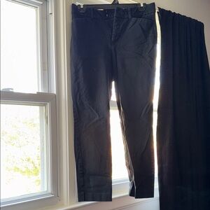 Old Navy Black High Rise Pixie Pants